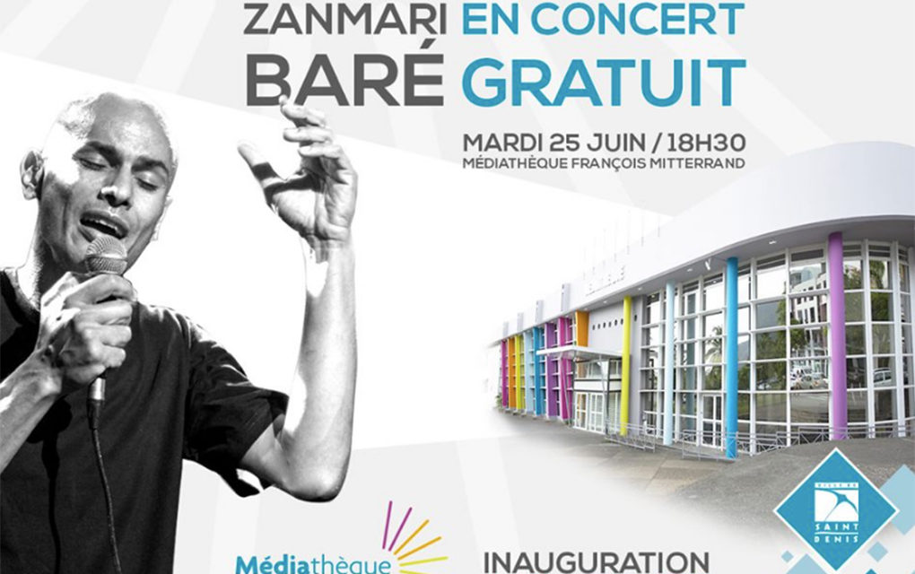 St-Denis: Un concert gratuit de Zanmari Baré !