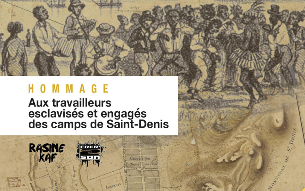 Hommage aux travailleurs esclavisés et engagés de Saint-Denis