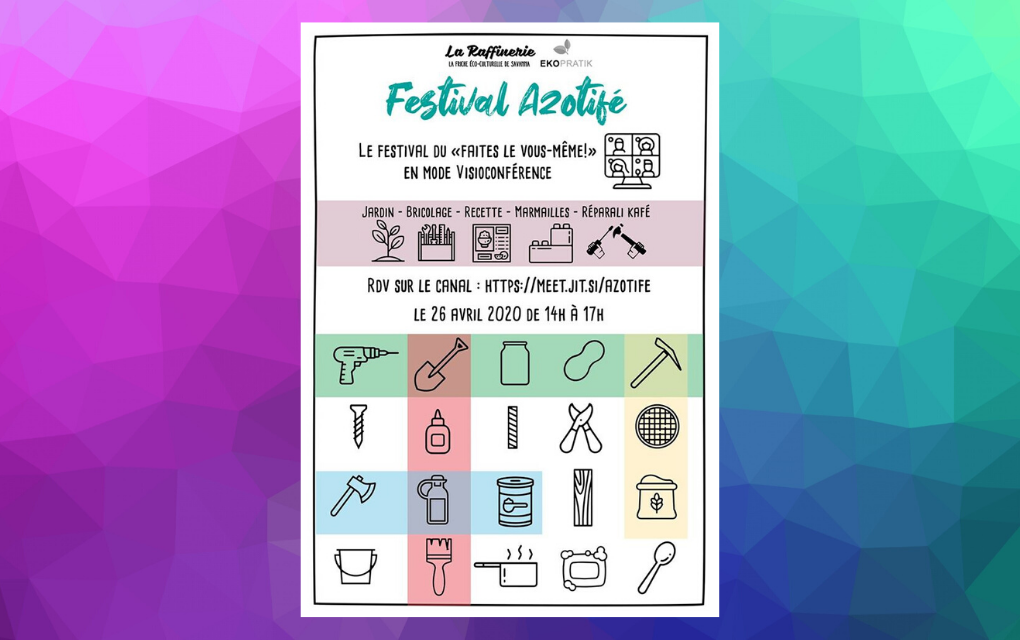 Festival Azotifé : Réparez vos objets, fabriquez vos produits ménagers, de la peinture écolo…