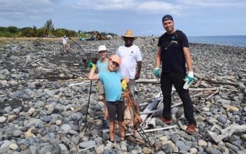 Coup de propre sur le littoral de Sainte-Suzanne : 1500 kg ramassés