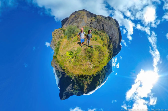 La Réunion vue comme une planète