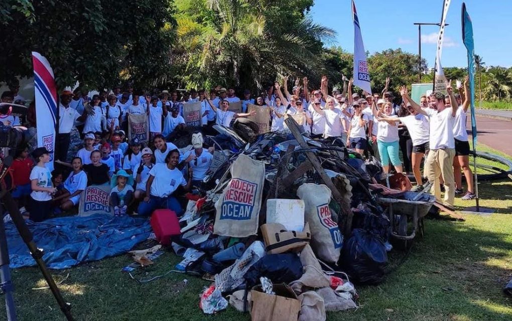 Sainte-Marie : Cinq tonnes de déchets évitent l’océan